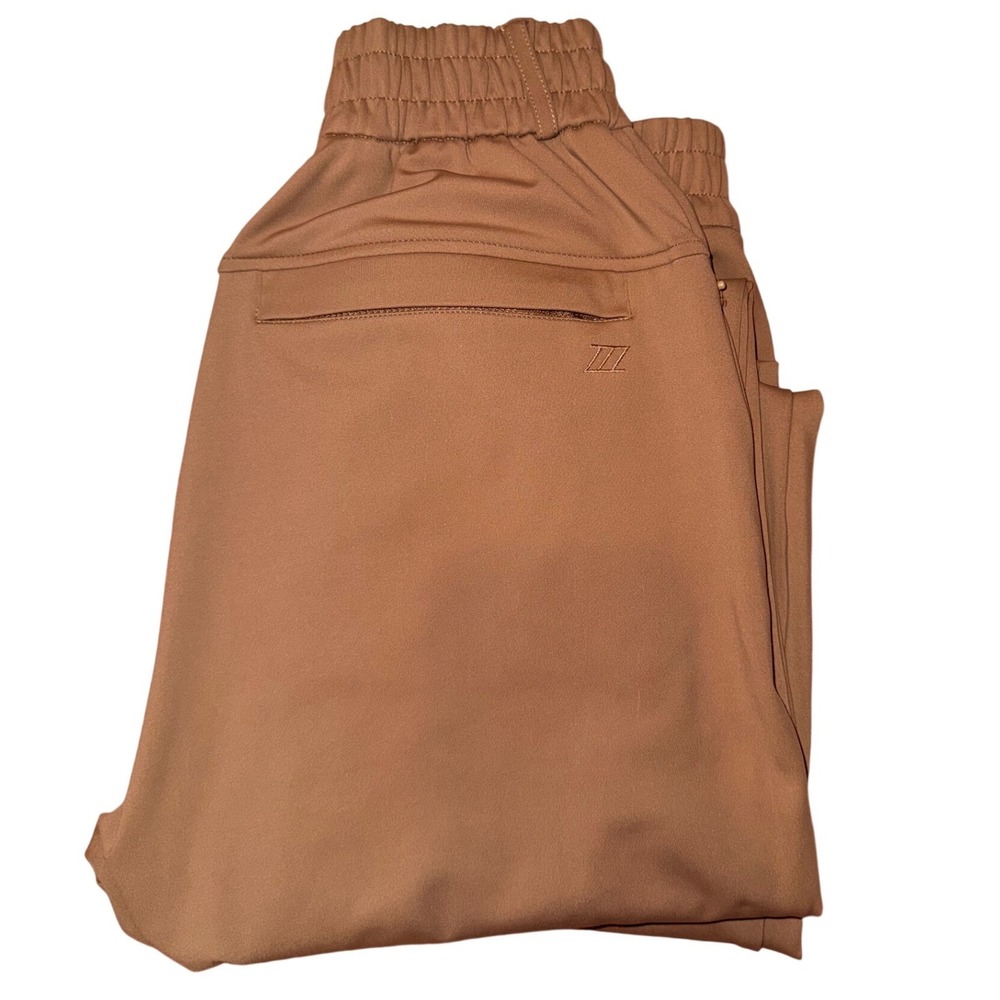 ZYIA Active Brown Athleisure Jogger Pants Size‎ XS Elastic Waist